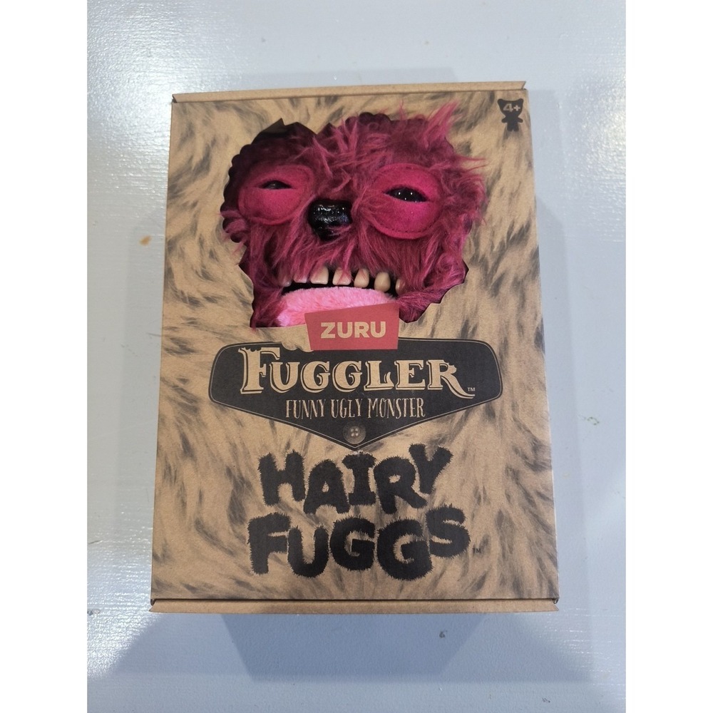Fuggler Hairy Fuggs Sir Belch Hairy Tongue Funny Ugly Monsters 9" Zuru Plush